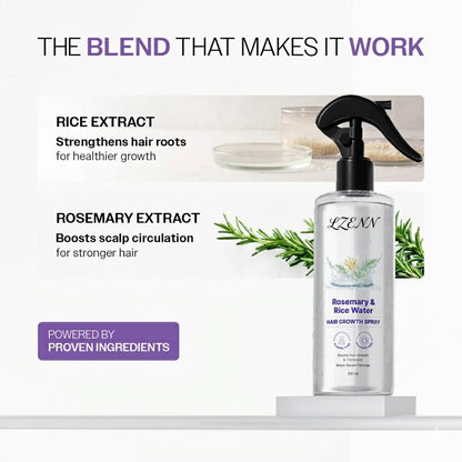 Rosemary Water with Rice Water |100% Natural Extract