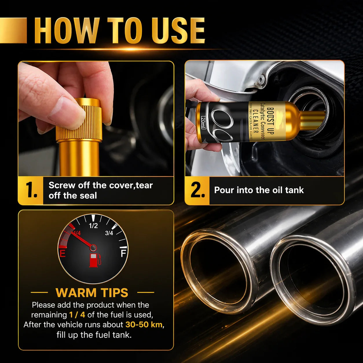 Fuel System & Catalytic Converter Cleaner