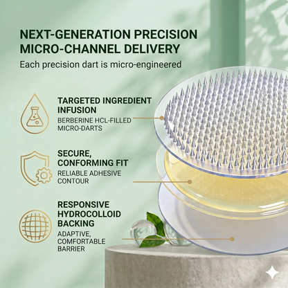 LZENN® Berberine 10-in-1 Nano Microneedle Slimming Patch